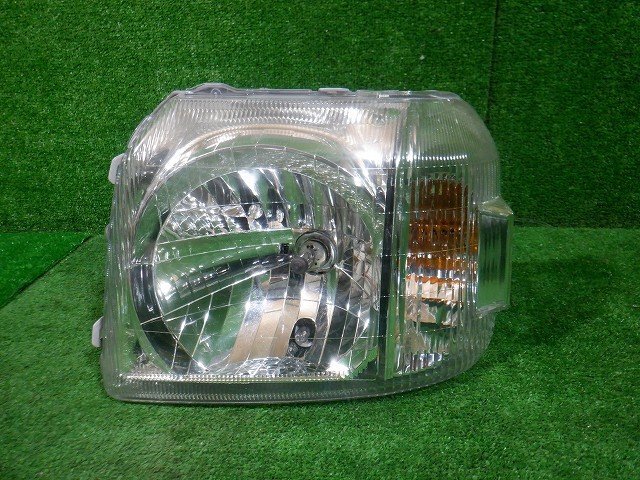 バモス ホビオ ＨＪ２ プロ ＨＪ１ ＨＭ３ ＨＭ４ ホンダ ヘッドライト 左 ランプ ハロゲン 100-22630 アクティ★8566 A-10 仙台ゴトウ解体