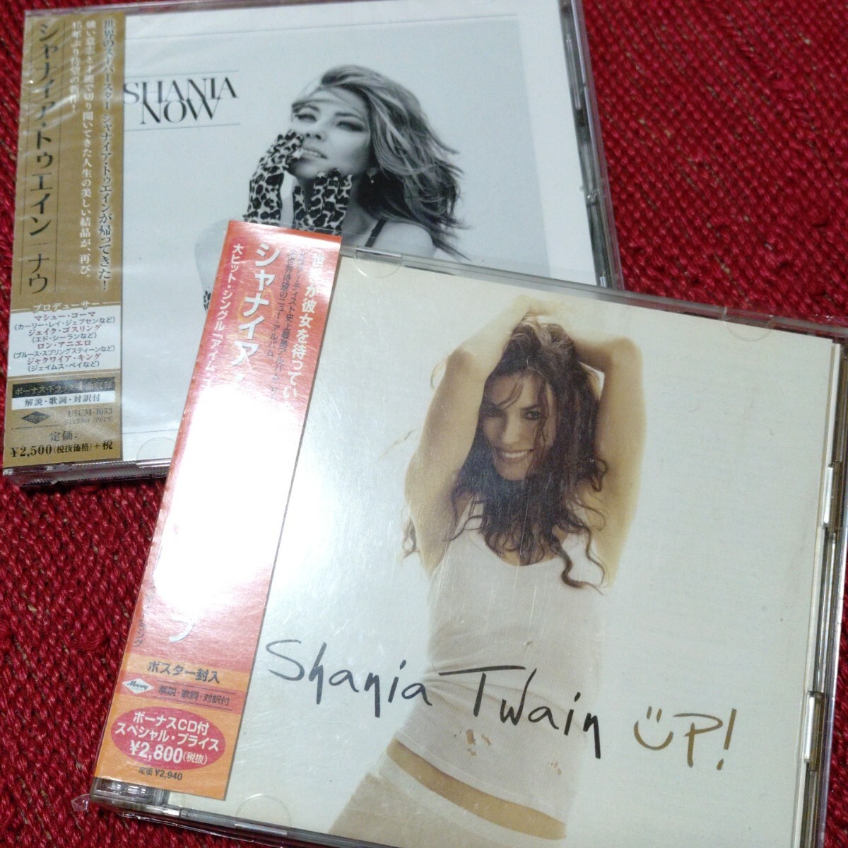 SHANIA TWAINシャナイア・トゥエイン☆Up!(2枚組)☆NOW国内盤アルバム2枚セット