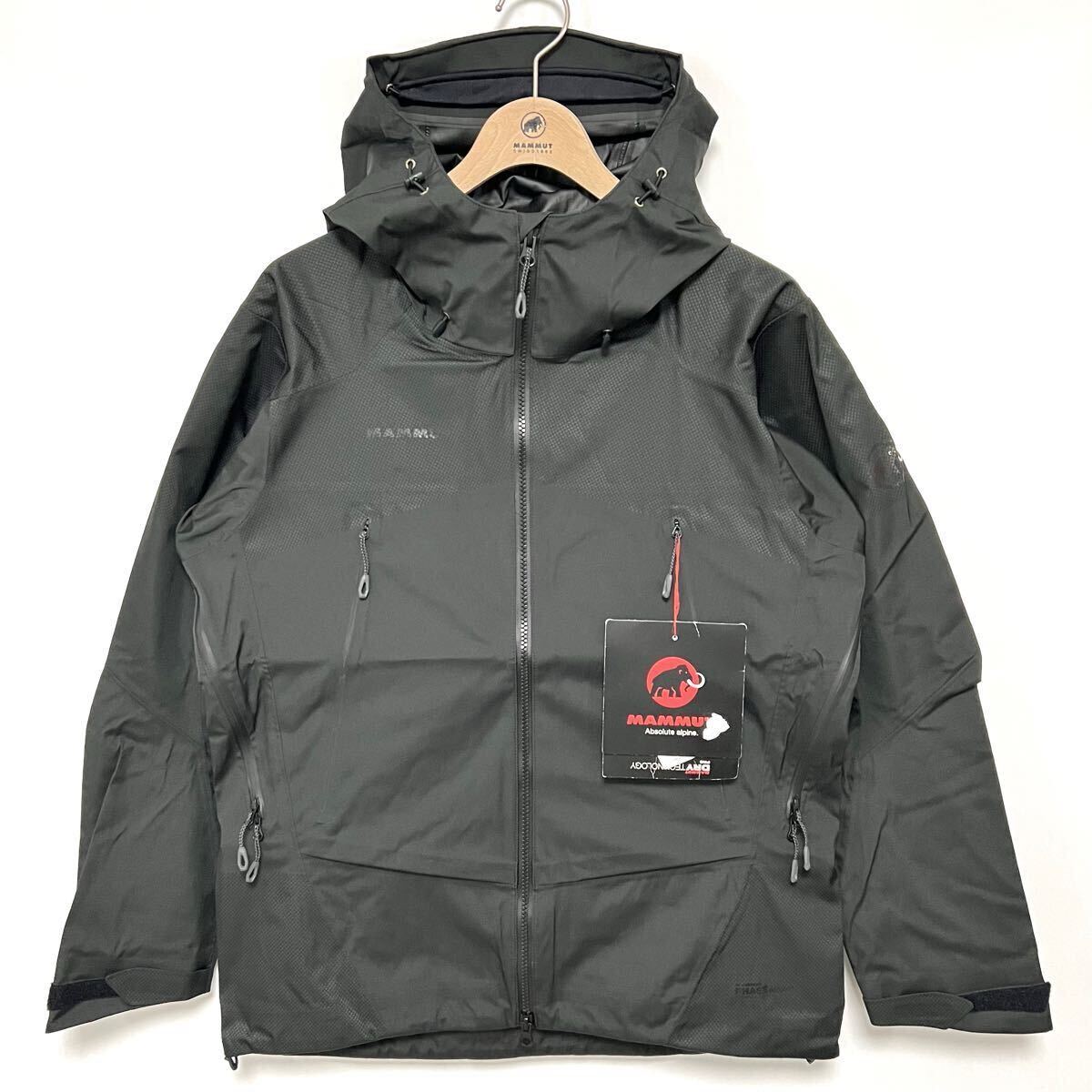 L/XL マムート 未使用 希少 廃番 ポルドイ ハード シェル フーデッド ジャケット MAMMUT Pordoi HS Hooded Jacket Men メンズ 防水 雨