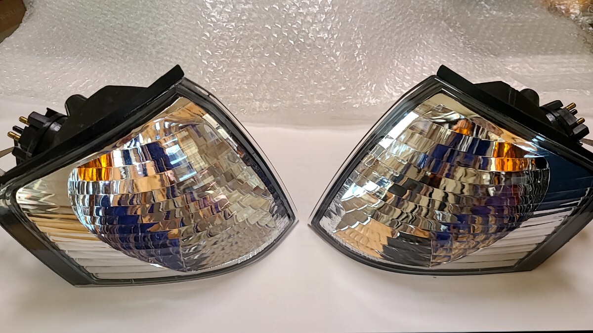 メルセデス ベンツ クリスタル コーナーランプ　左右セット( W202 C36 ) (社外品)