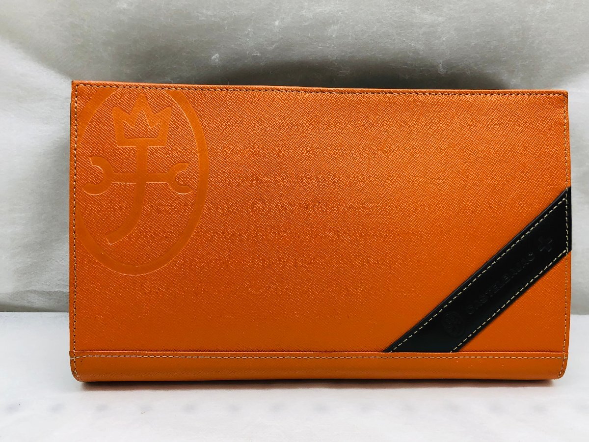 【良品】CASTELBAJAC カステルバジャック セカンドバッグ ドロワット 縦約14㎝ 横約23㎝ マチ約3㎝ 角スレ