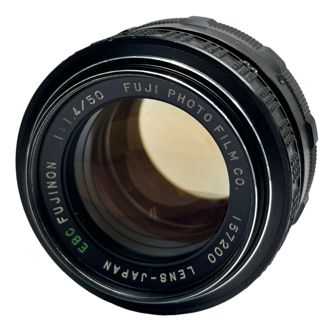 【返品保証】 富士フィルム Fujifilm EBC FUJINON 50mm F1.4 M42マウント レンズ Z7488