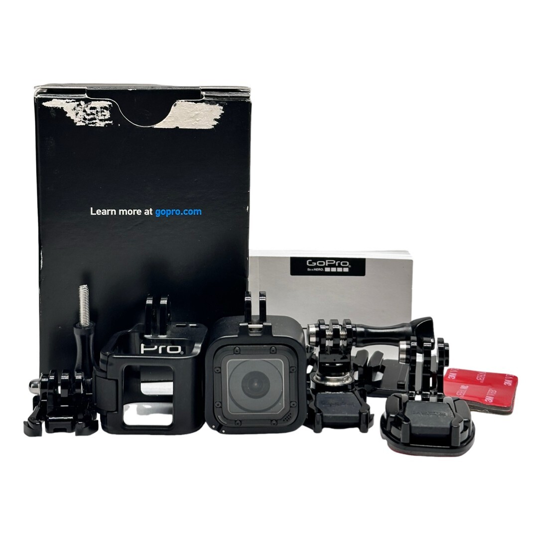 【返品保証】 【元箱付き】ゴープロ GoPro Be a HERO. アクションカメラ 付属品多数付き Z7241