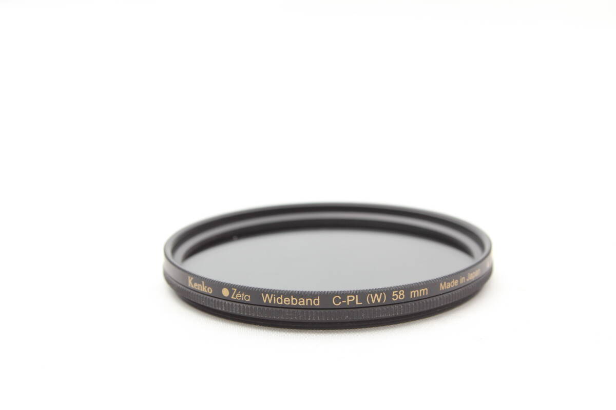 ★ Kenko ●Zeta Wideband C-PL(W) 58mm ★ 20260220