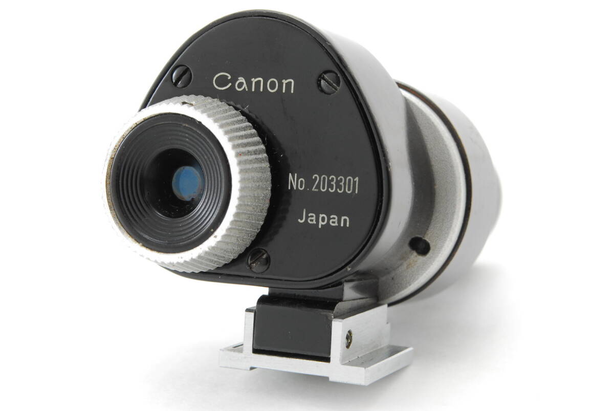キャノン 美品 ズームファインダー 85mm - 135mm CANON Zoom FINDER キヤノン 望遠 ユニバーサル ズーム ファインダー #7337