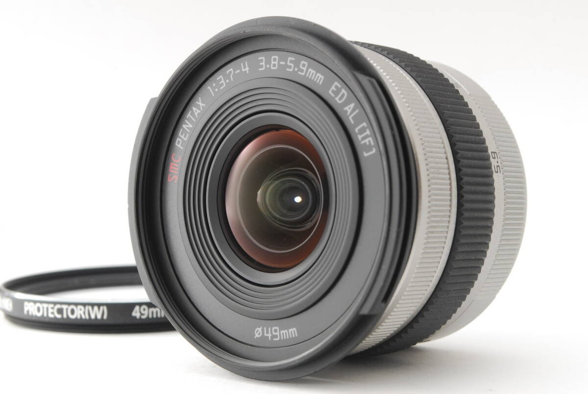 極上美品 PENTAX ペンタックス 08 WIDE ZOOM SMC 3.8-5.9mm F3.7-4 ED AL (IF) Qマウント #7345