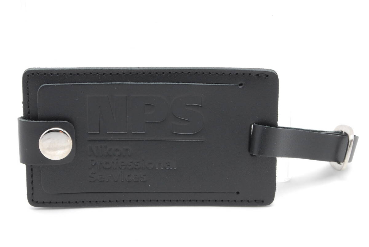 NIKON NPS ネームタグ キーホルダー レザー ニコン 非売品 #7366