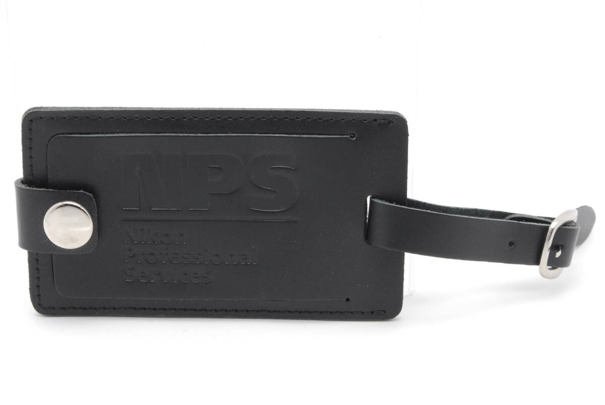 NIKON NPS ネームタグ キーホルダー レザー ニコン 非売品 #7367