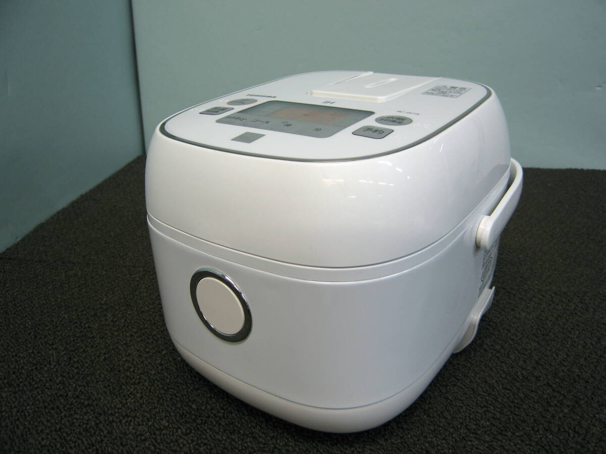 ■TOSHIBA IH炊飯器 RC-5E7X 3合炊き 2019年製 中古品■