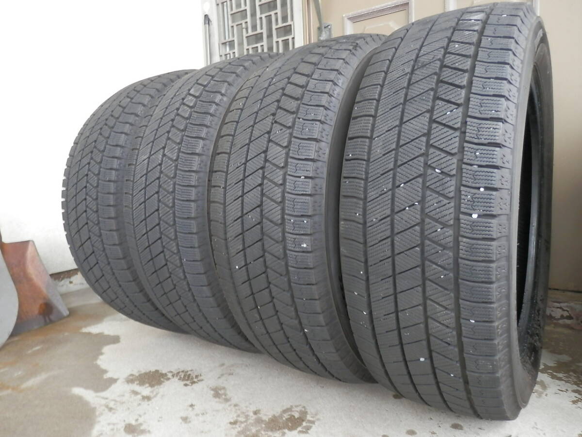 9.5～9.8分山 イボ残り 即決あり ブリジストン BRIDGESTONE ブリザック BLIZZAK VRX3 215－55－18 中古4本セット