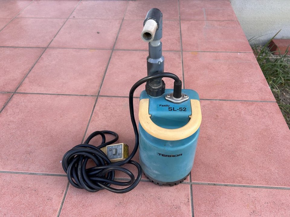 テラダ水中ポンプ Family SL-52 寺田ポンプ製作所 中古現状品 動作確認済水吐きOK