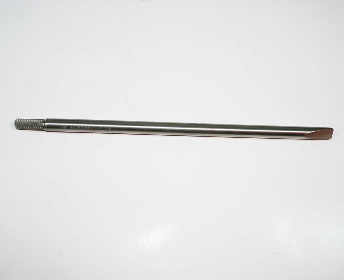 石鯛 底物 チタンピトン 竿掛け φ16mm 全長 40cm　ローレット部分の太さφ15mm