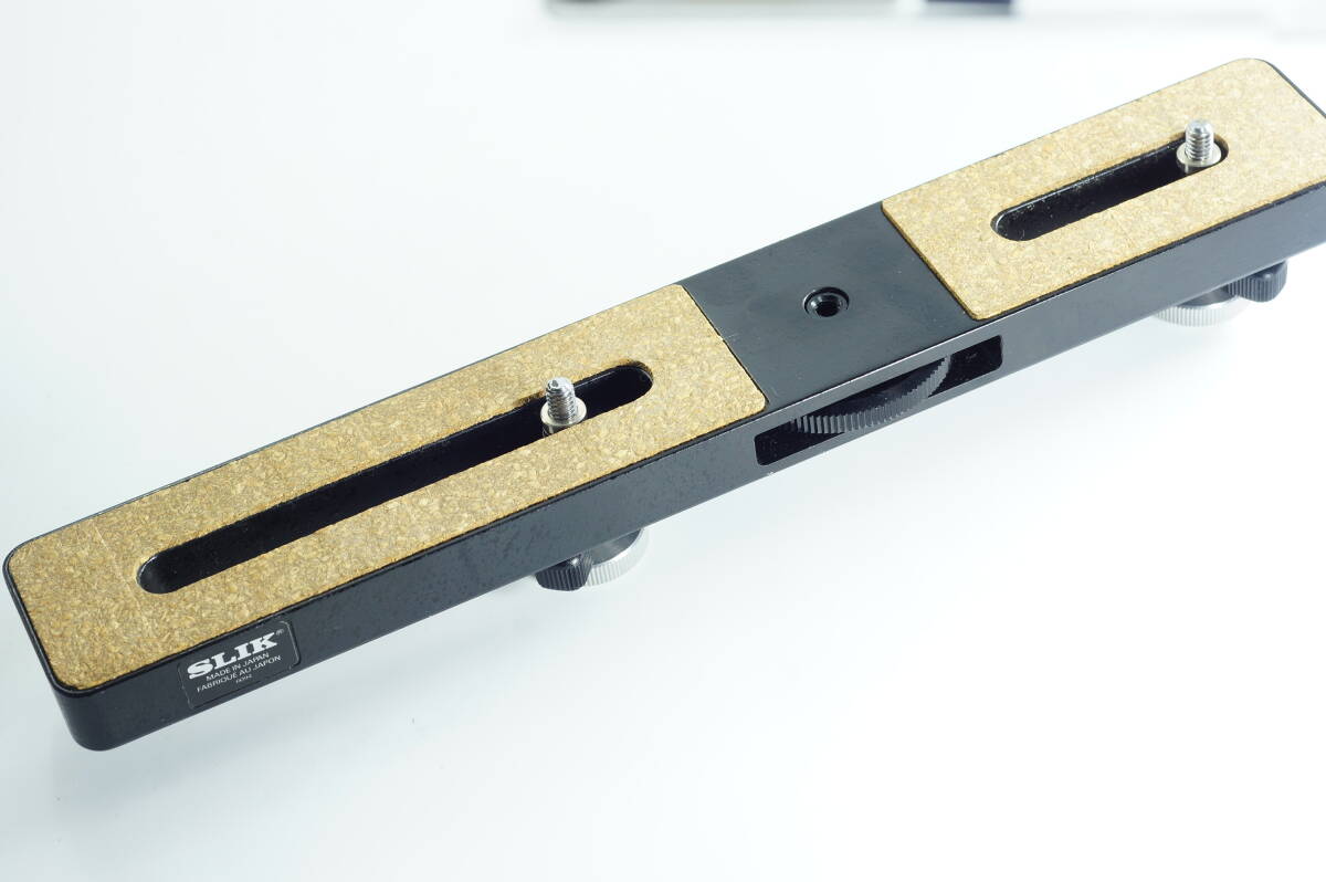 RBHOME『キレイ』 SLIK 6094 スリック 雲台アクセサリー プレート カメラ2台搭載用