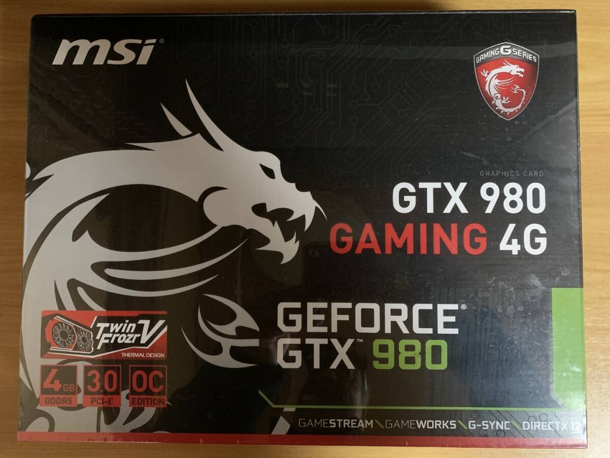 MSI/GeForce GTX 980 GAMING 4G/グラフィックボード