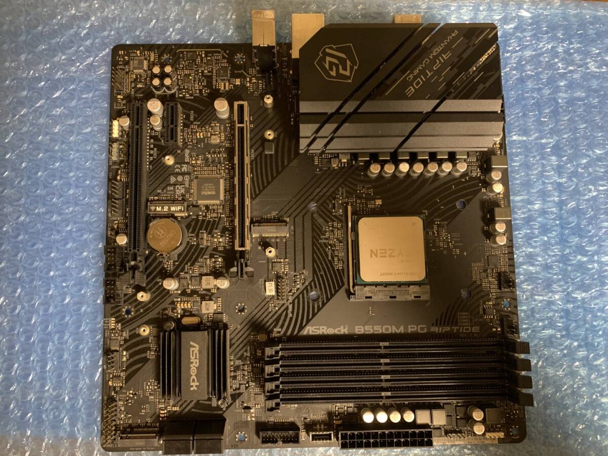 AMD RYZEN5 3600XT/ASRock B550M PC RIPTIDE