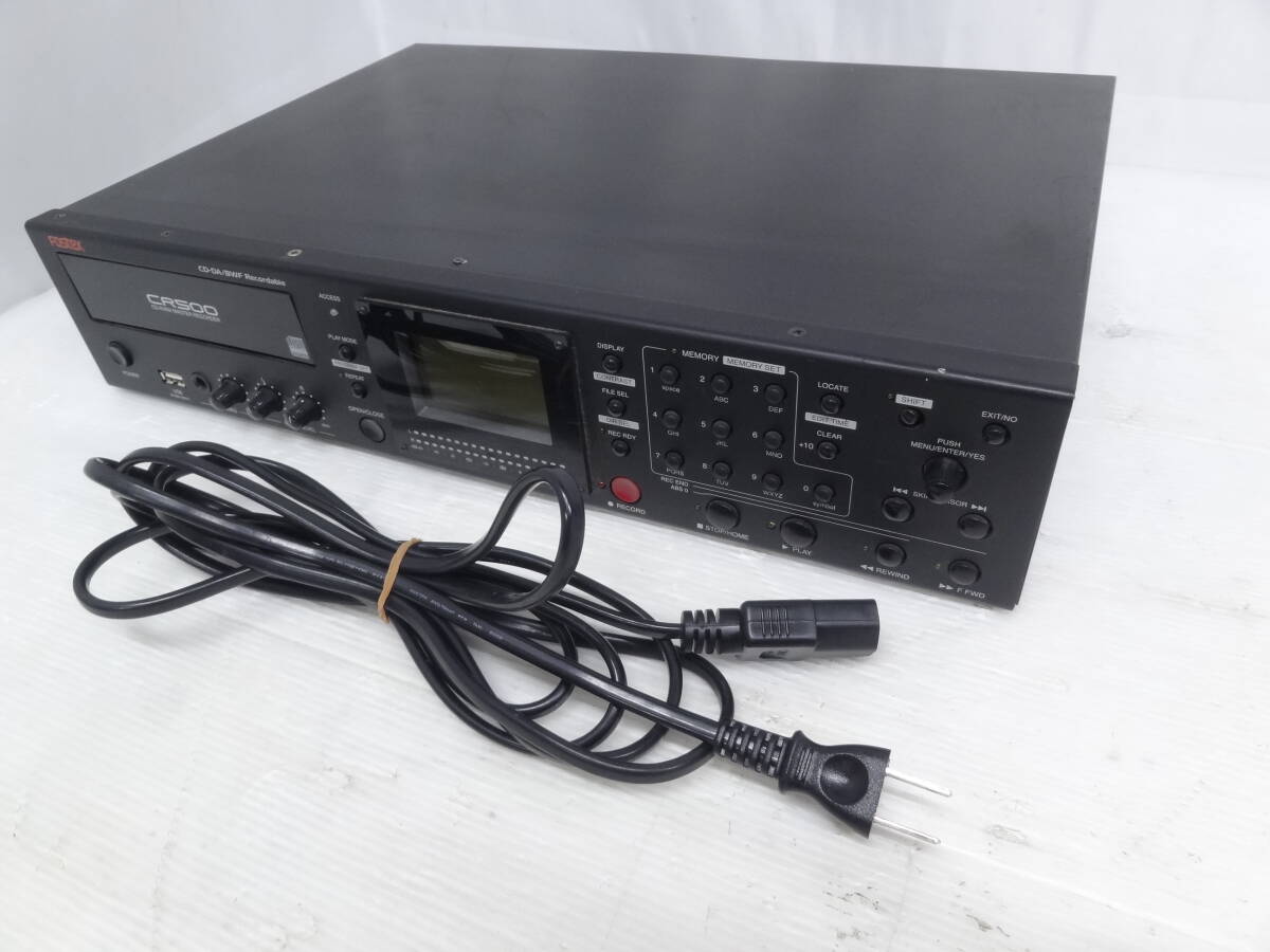 〈FOSTEX〉　業務用CDレコーダー　CR500　JUNK