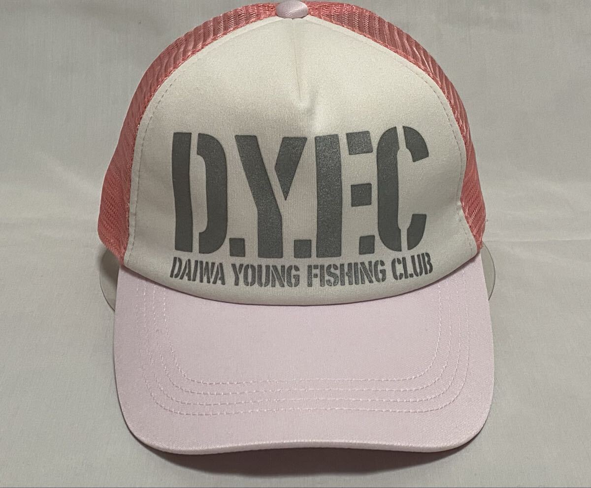 DAIWA ダイワ DYEC メッシュ キャップ　ピンク　フリーサイズ　フィッシングショー