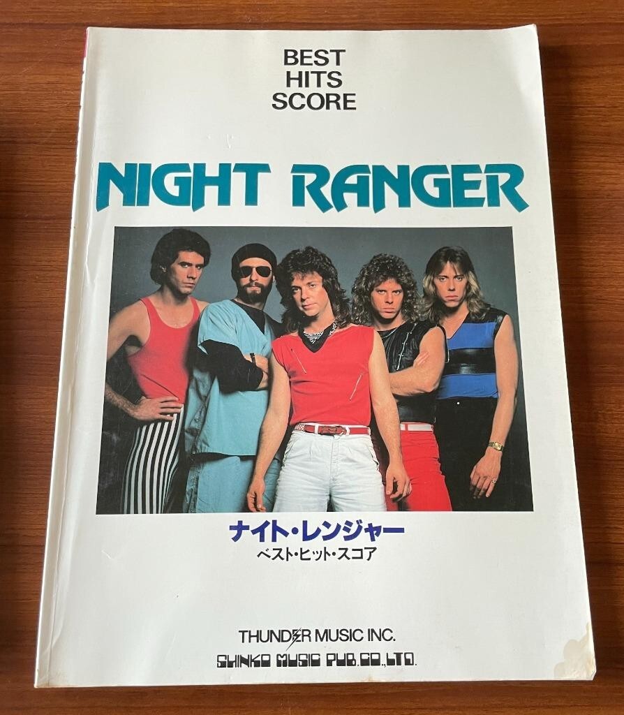 ★ Night Ranger ナイトレンジャー ベスト BEST バンドスコア 楽譜 ジェフワトソン　ブラッドギルス