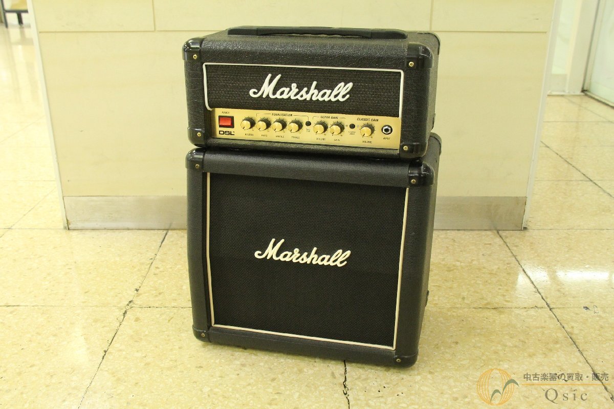【訳あり】[中古] Marshall DSL1HR + 10インチキャビネット 【BassEQに不良ありのため訳あり】 [MM341]【神戸店在庫】