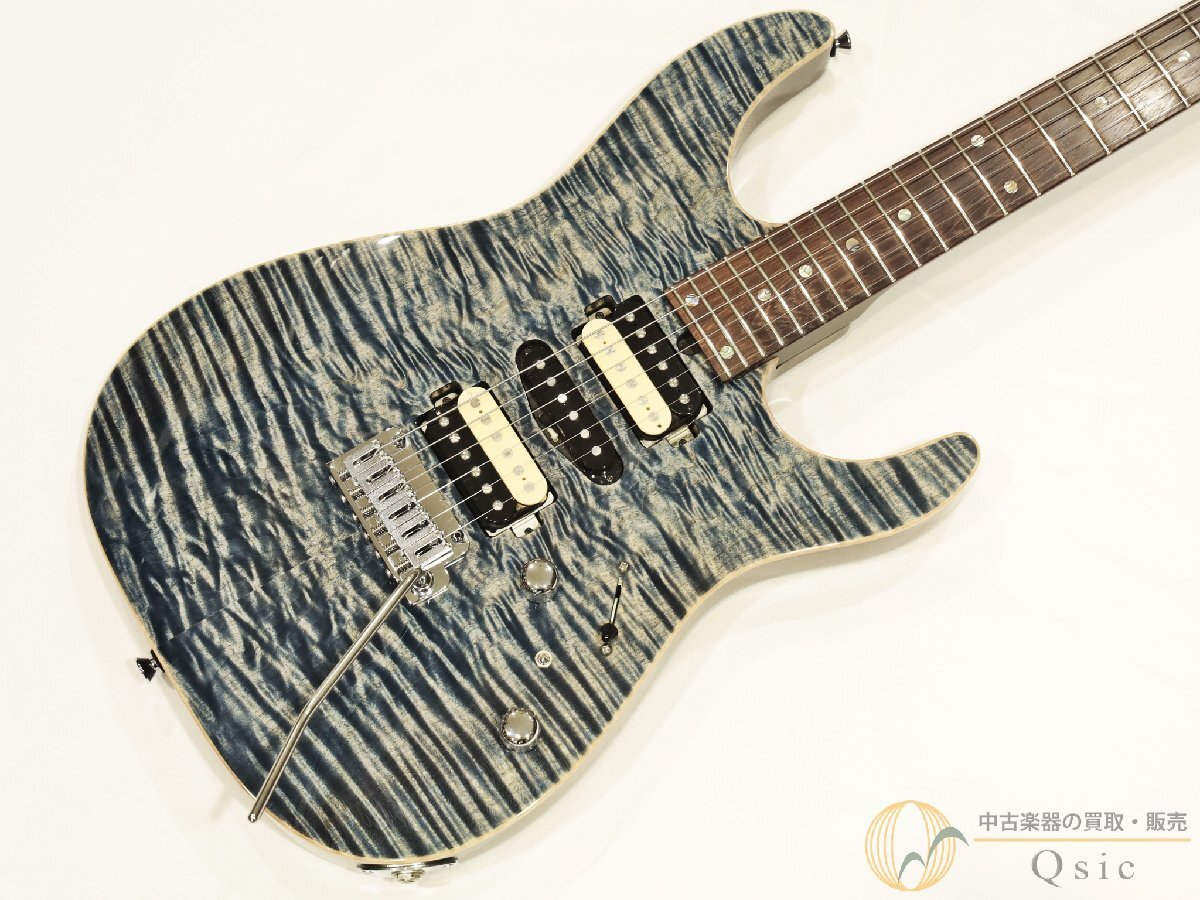 【セール】[超美品] T's Guitars DST-Pro24 Mahogany-Limited2024 Trans Blue Denim 【ホンジュラスマホガニー仕様】 [MM722]【阿倍野店在
