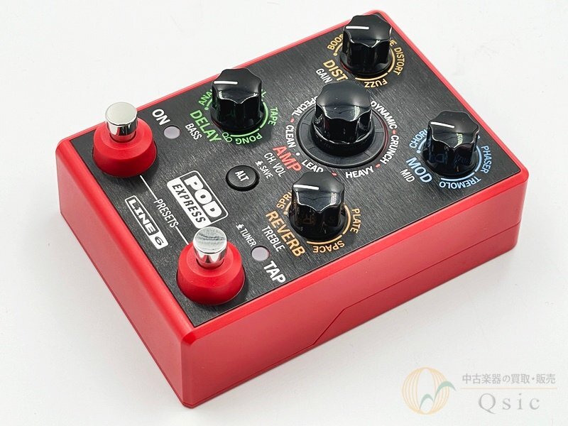 [超美品] Line6 POD EXPRESS 最高のトーンをポータブルに/新世代のポケットギターリグ [NMR76]【箕面店在庫】