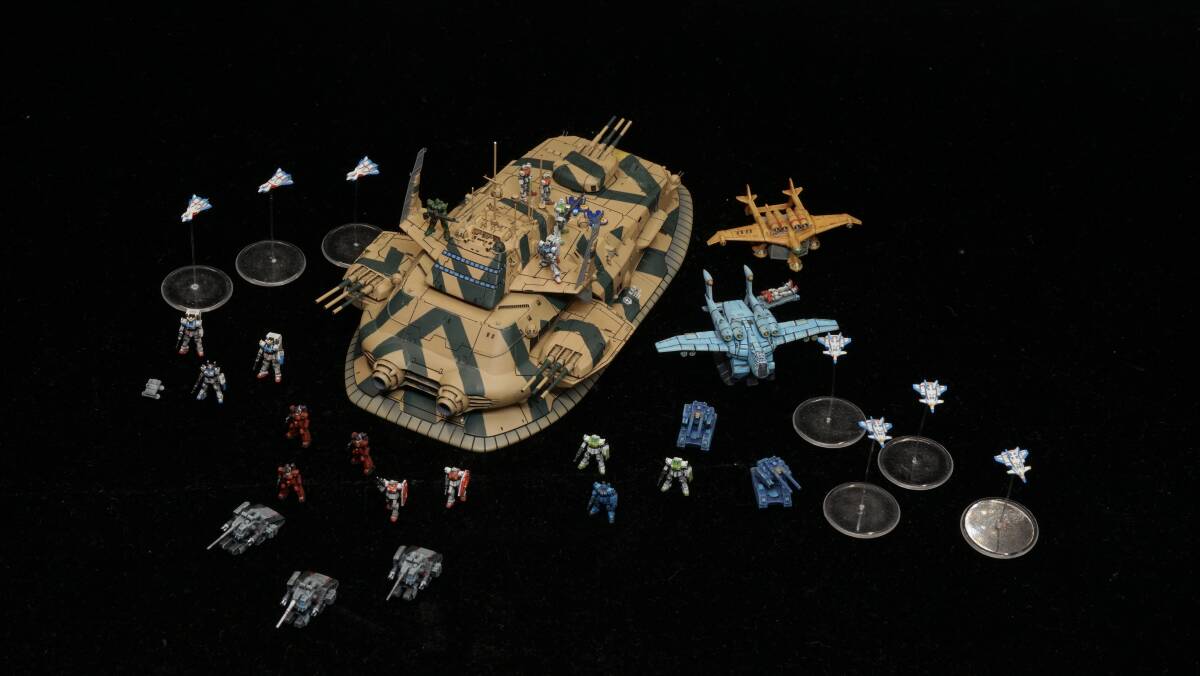 FLEETMOシリーズ　ビッグ・トレー級陸戦艇　艦隊セット