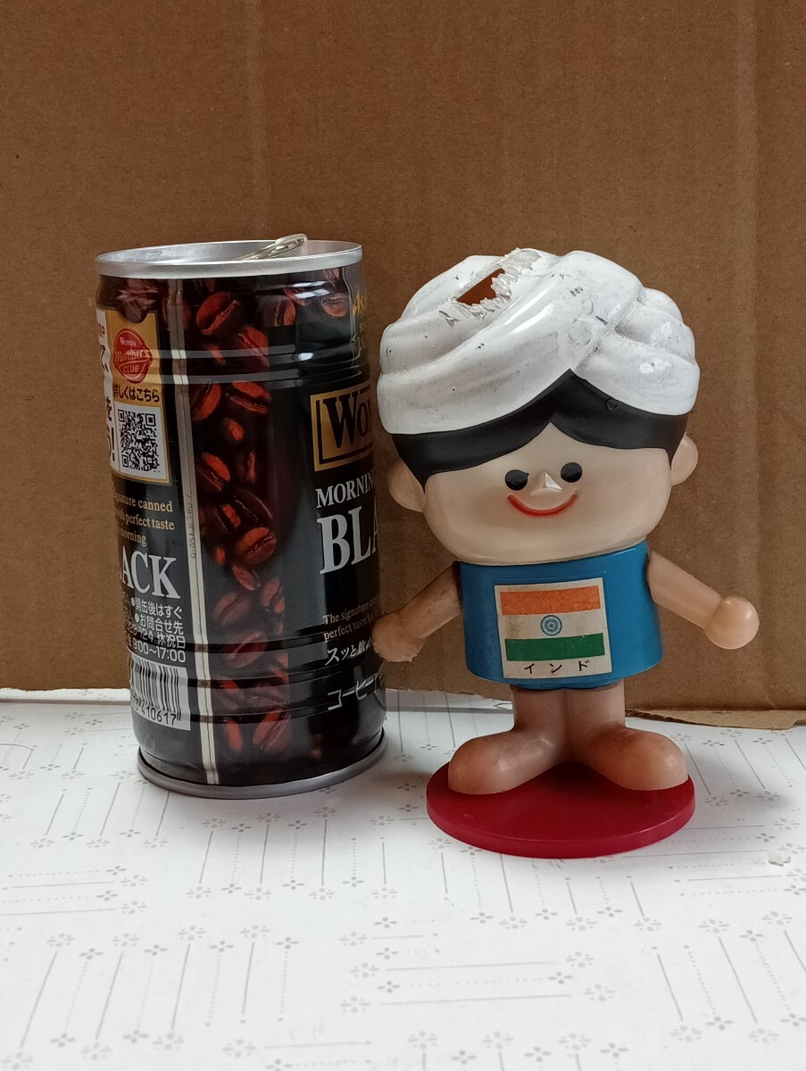 ビンテージ 当時もの ナショナル坊や　ハイトップ インド　白透 上