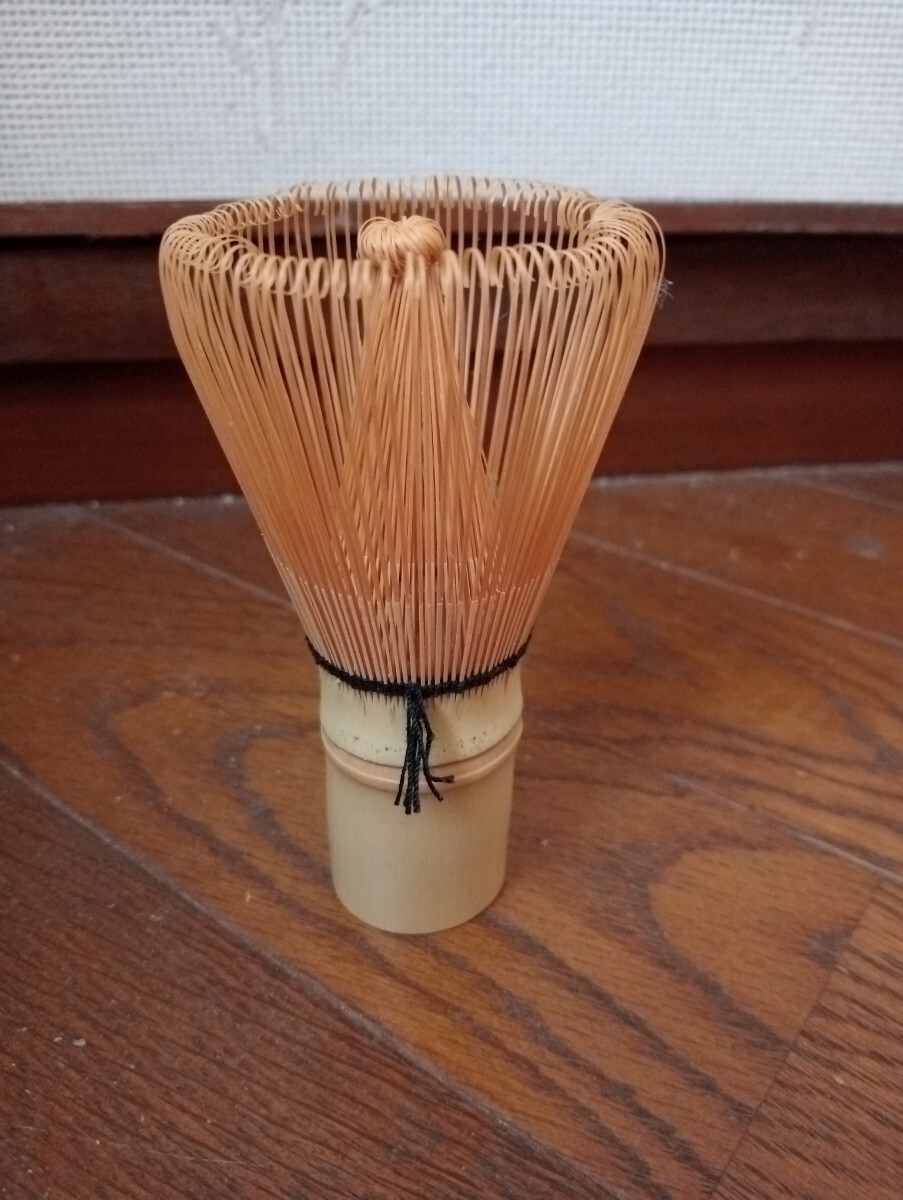 お茶道具　茶筅 百二十本立　茶道 白 4