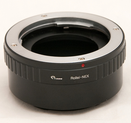 ローライ Rollei QBMマウントレンズ → ソニー SONY NEX Eマウントアダプター α7R V α7 IV α9 III α1 II α7C II α6700 ピン押し