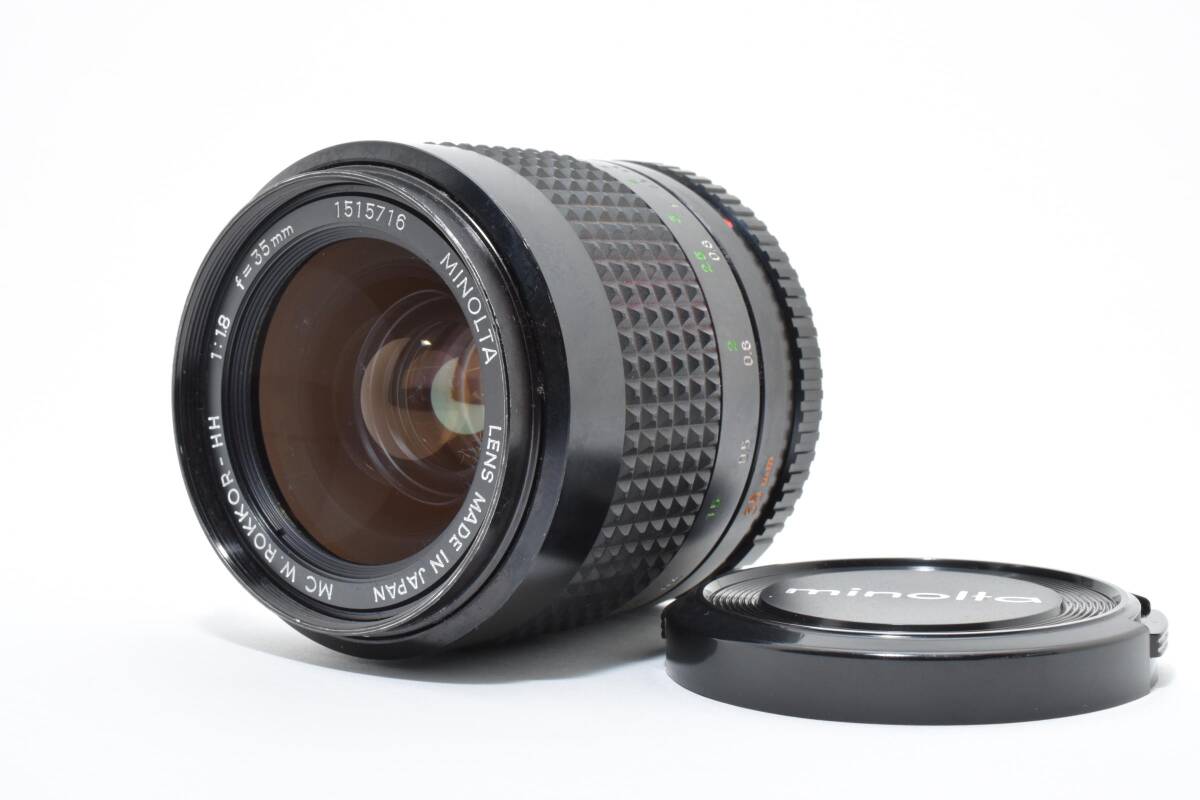 ミノルタ MINOLTA MC W.ROKKOR-HH 35mm F1.8 　♯4605
