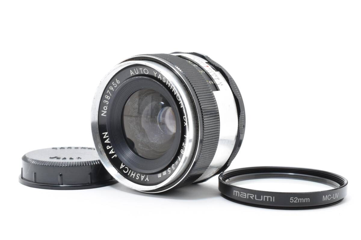 ヤシカ Yashica Auto Yashinon-DX 35mm F2.8 M42マウント　♯4587