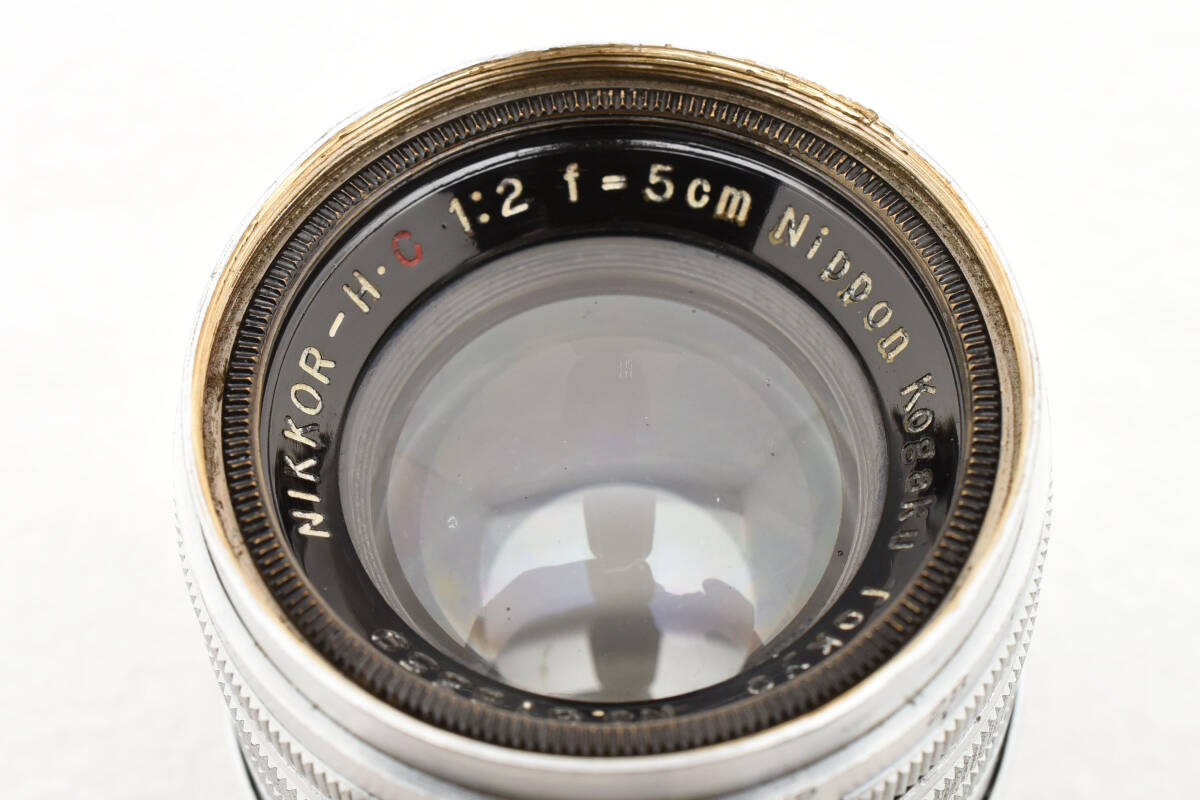  Tokyo刻印 Nikon ニコン NIKKOR-H・C 5cm F2 Nippon Kogaku　♯3981