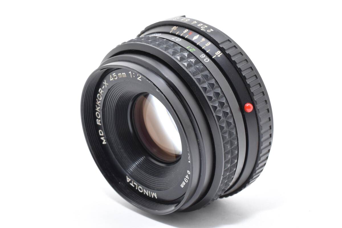 MINOLTA/ミノルタ 希少 MD ROKKOR-X 45mm 1:2　♯4630