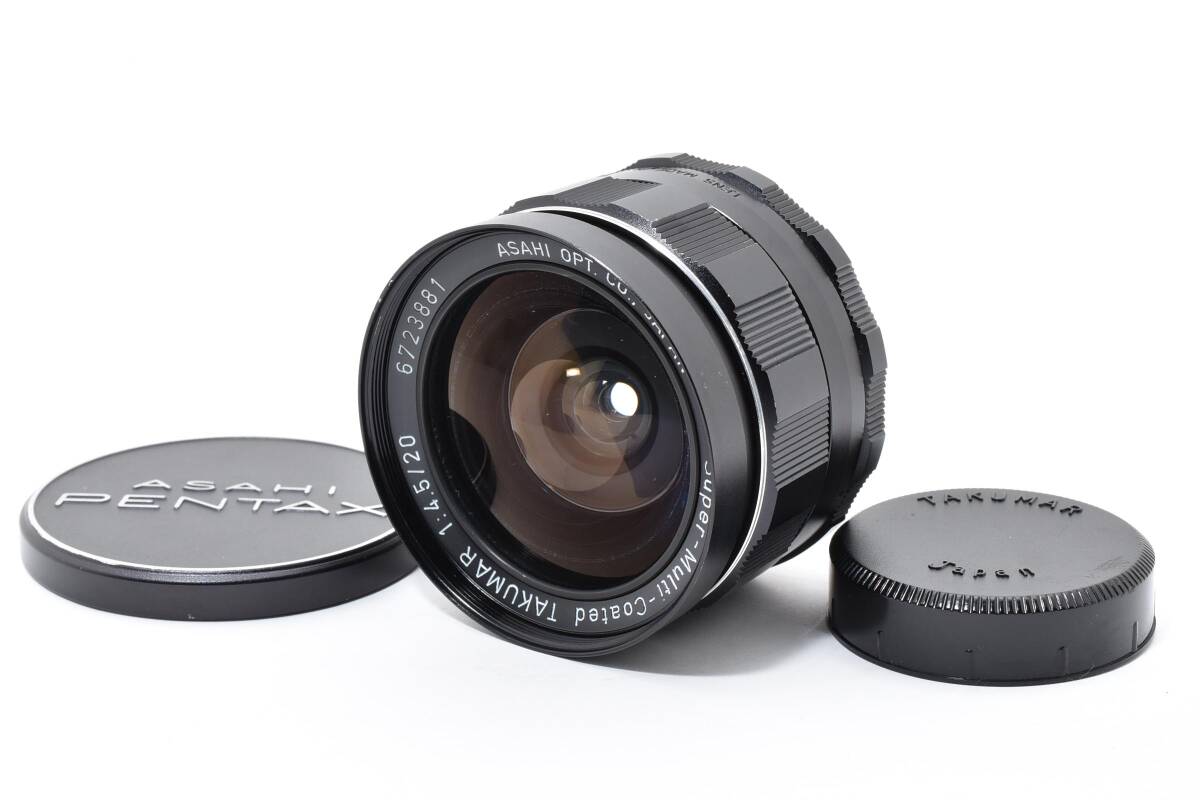 ペンタックス/PENTAX Super-Multi-Coated TAKUMAR 20mm F4.5 単焦点 広角レンズ M42マウント　#4653