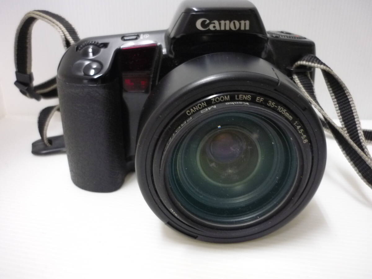 A3861 Canon キヤノン EOS 10QD + EF 35-105mm 1：4.5-5.6 フィルムカメラ オートフォーカス 一眼レフ ジャンク品