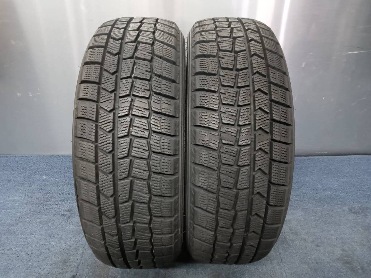 ★8分山★22年製★ ダンロップWINTER MAXX WM02 165/55R14　2本セット スタッドレス　C1417