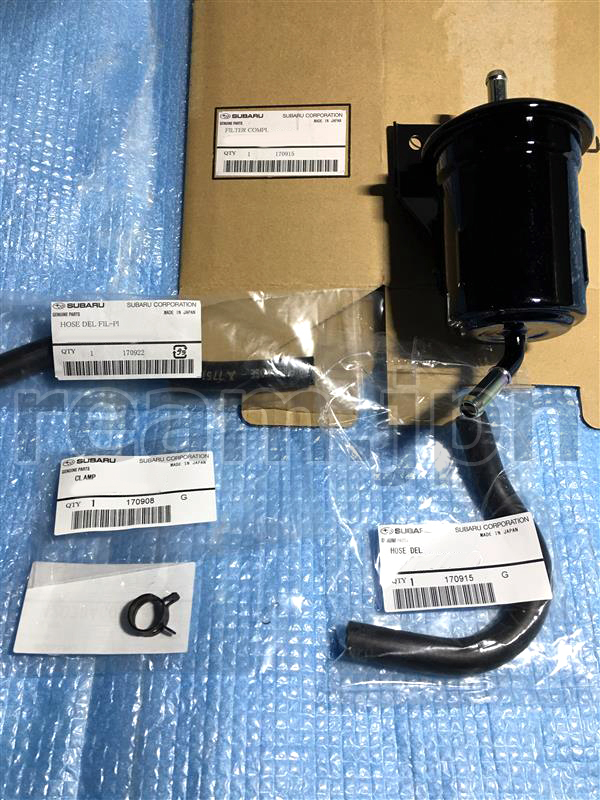 新品 純正 サンバー TV1 TV2 TW1 TW2 TT1 TT2 フューエルフィルター ホース クランプ セット ポンプ フィルター タンク 燃料フィルター JDM