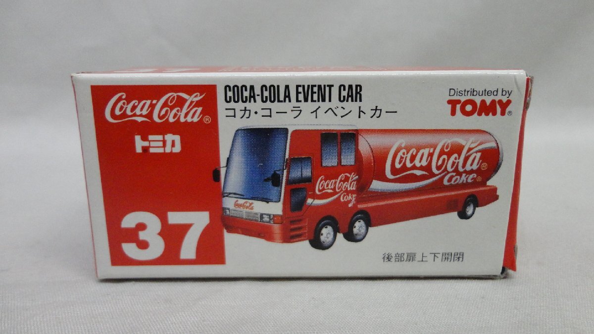 トミカ 赤トミー 37 コカ・コーラ イベントカー 開封 トミー 赤箱