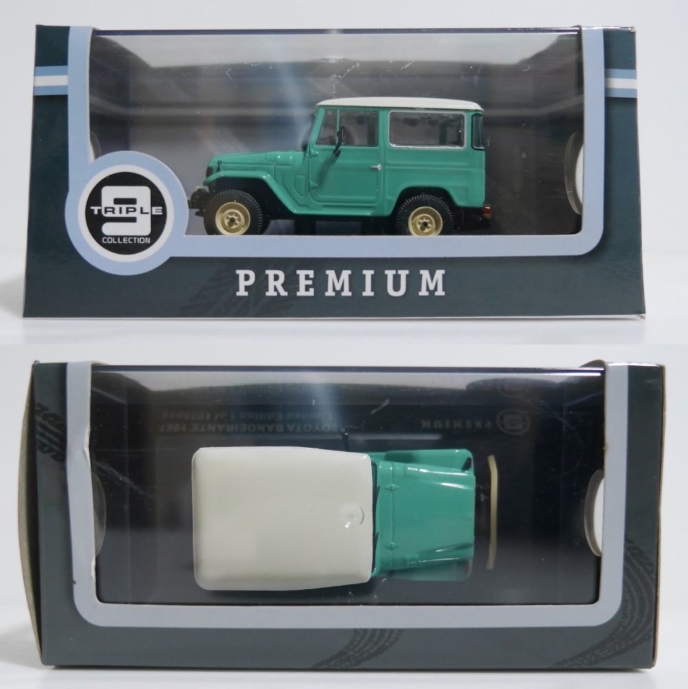 Triple9 トリプル9 1/43 トヨタ バンデランテ1967 限定品　ランドクルーザーFJ40