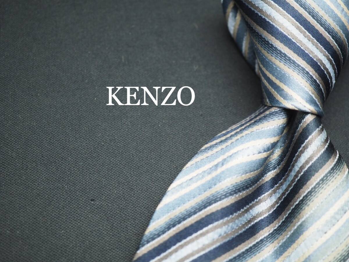 【KENZO ケンゾー】 H1073 SILK ブランド ネクタイ 古着 良品 転売 仕入