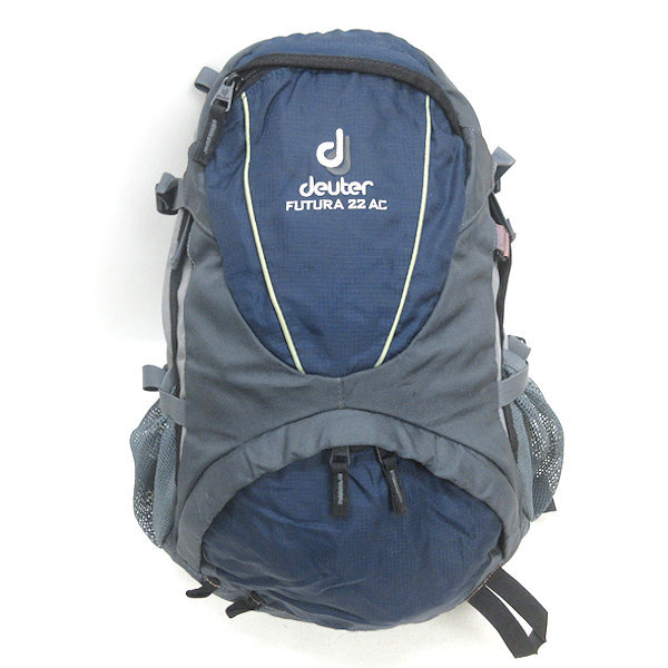 Q■ドイター/DEUTER FUTURA 22 ACフューチュラ バックパック/リュック■紺/BAG/15【中古】
