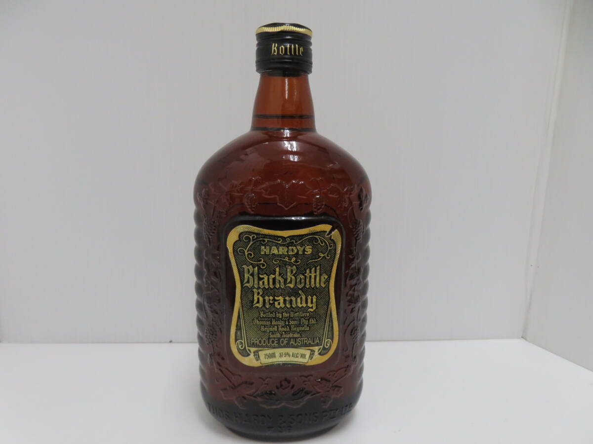 ハーディーズ　ブラックボトル　ブランデー　未開栓　750ｍｌ　37.5％　Hardys Black Bottle Brandy　　　　　018