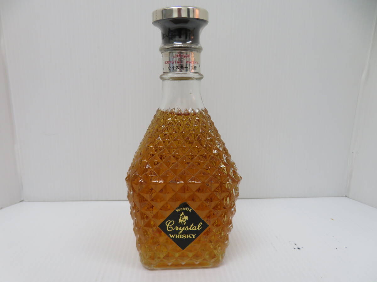 古酒　モンデ　クリスタル　ウイスキー1級　従価　未開栓　720ｍｌ　40％　Monde　Crystal　　　　　　　110