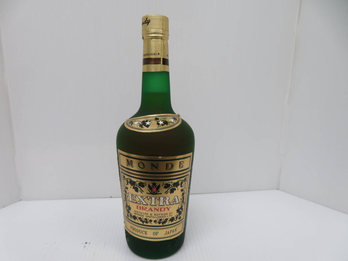 モンデ　エクストラ　ブランデー　未開栓　720ｍｌ　40％　Monde Extra Brandy　　　　　　　　　152