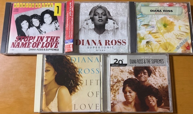 【即決】Diana Ross★Surpremes★スプリームス★ダイアナ・ロス★ベストアルバム★CD★5枚セット