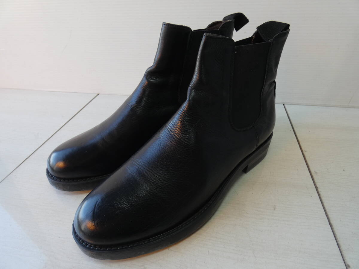 ★BOEMOS ボエモス サイドゴアブーツ ブラック サイズ40 　　 M05155