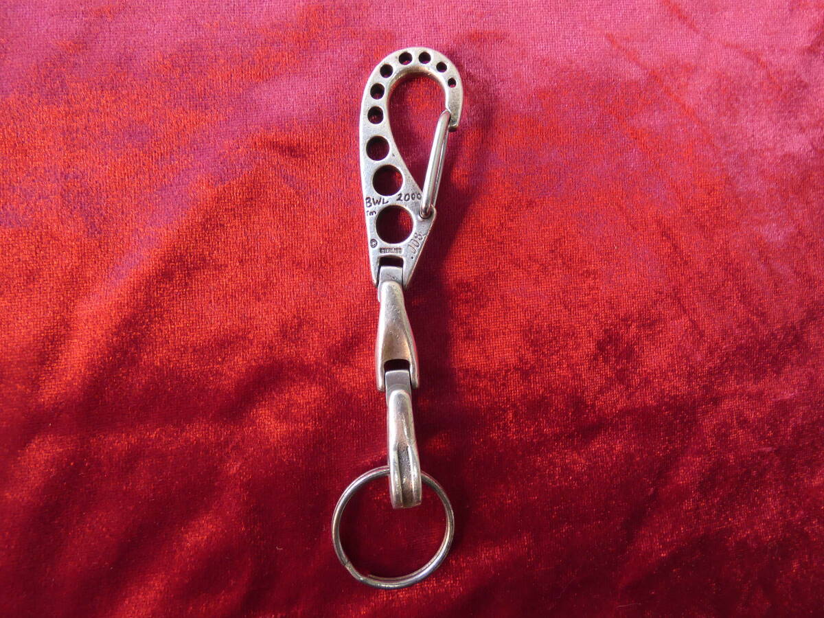 ★BWL ビルウォールレザー Uジョイントキーチェーン シルバー 　　 M05166