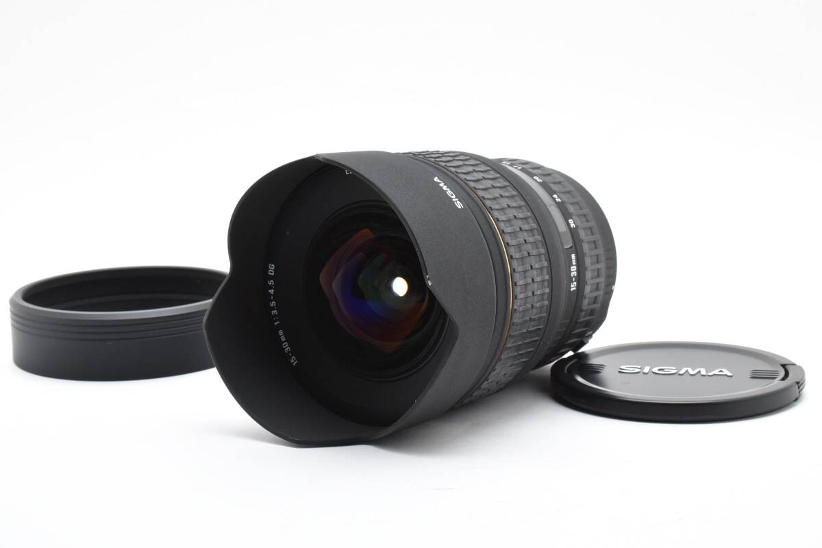 【美品・動作品】SIGMA　ZOOM 15-30mm F3.5-4.5 DG キャノン　No.1092