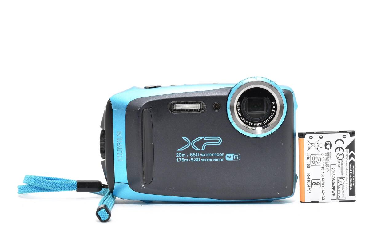 【美品・動作品・光学良好】FUJIFILM　FINEPIX　XP130　ブルー　No.1110