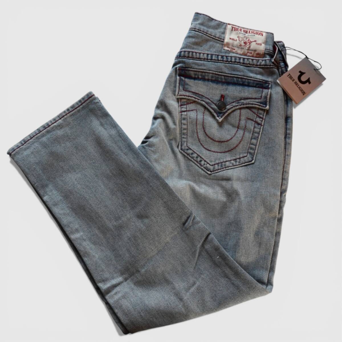 新品正規品【TRUE RELIGION】ストレート★ジーンズ★Jeans★デニム サイズ２９